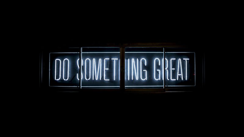 Do Something Great 4K Wallpaper