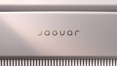 Jaguar Type 00: Sleek Minimalist Brand Logo 4K 5K 8K Wallpaper