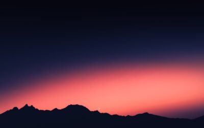 Silent Peaks at Dusk 4K 5K Wallpaper