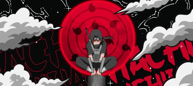 Itachi: Crimson Shadows of Destiny 4K 5K 8K Wallpaper