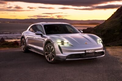 Porsche Taycan 4 Cross Turismo: Sunset Performance 4K 5K 8K Wallpaper