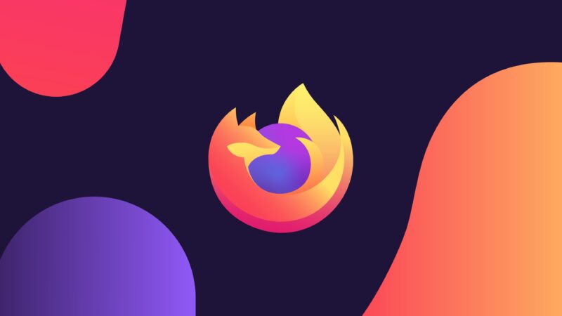 Firefox Logo: Blazing Colorful Design 4K Wallpaper