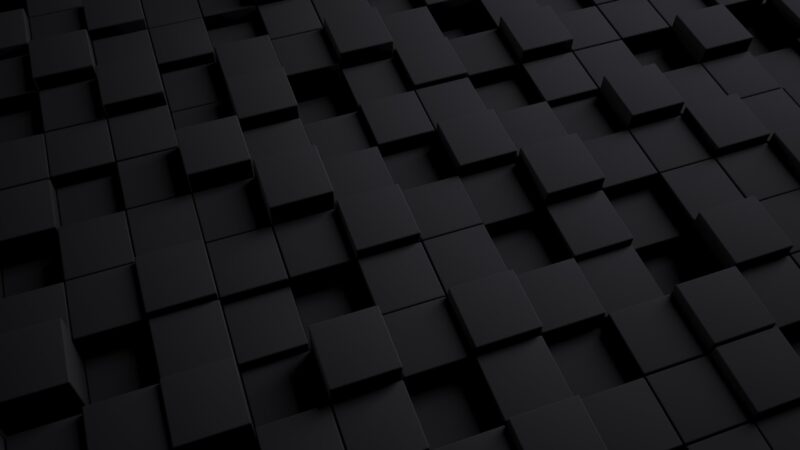 Dark Cubic Dimensions Wallpaper