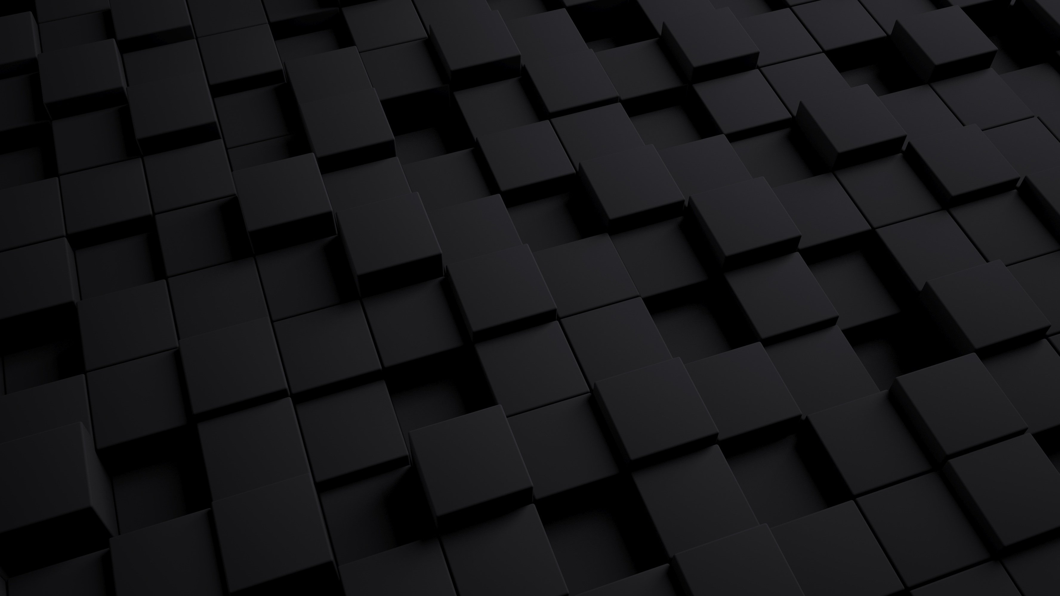 Dark Cubic Dimensions Wallpaper