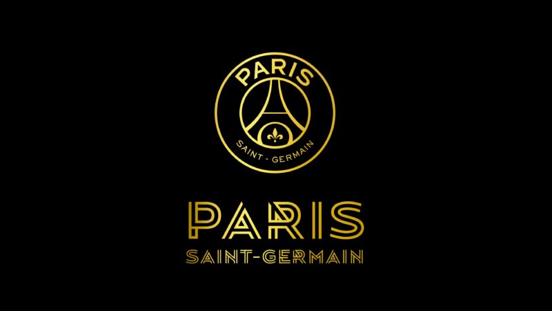 Paris Saint-Germain: Golden Emblem 4K Wallpaper