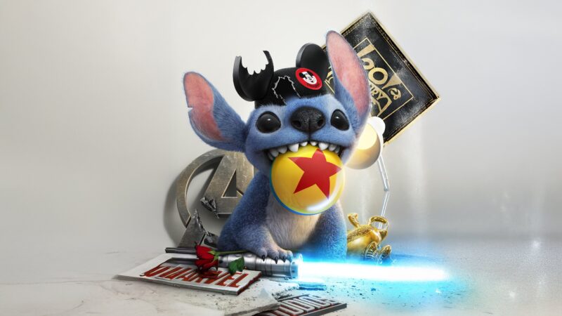 Stitch: Marvel Crossover Hero 4K 5K Wallpaper