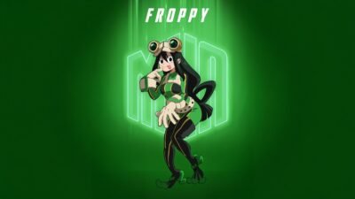 Froppy: Heroic Leap into Action 4K 5K Wallpaper