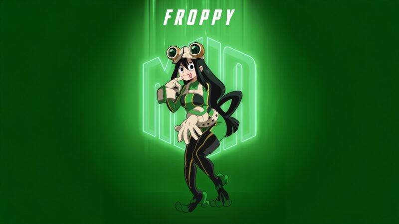 Froppy: Heroic Leap into Action 4K 5K Wallpaper