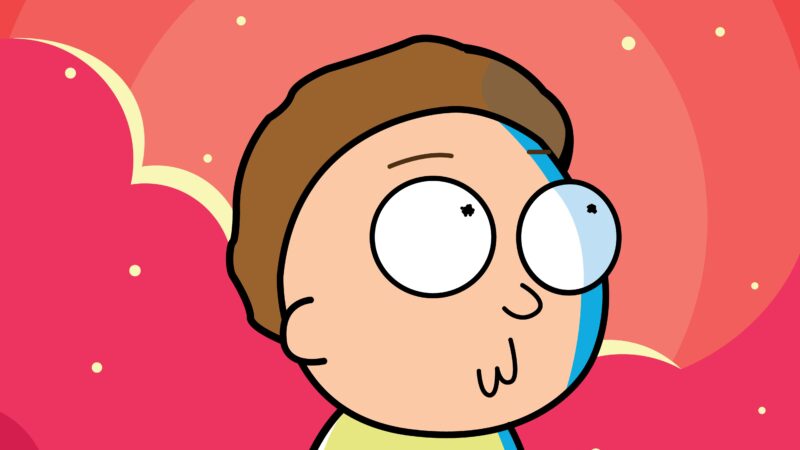 Morty Smith: Quirky Cartoon Closeup 4K 5K Wallpaper