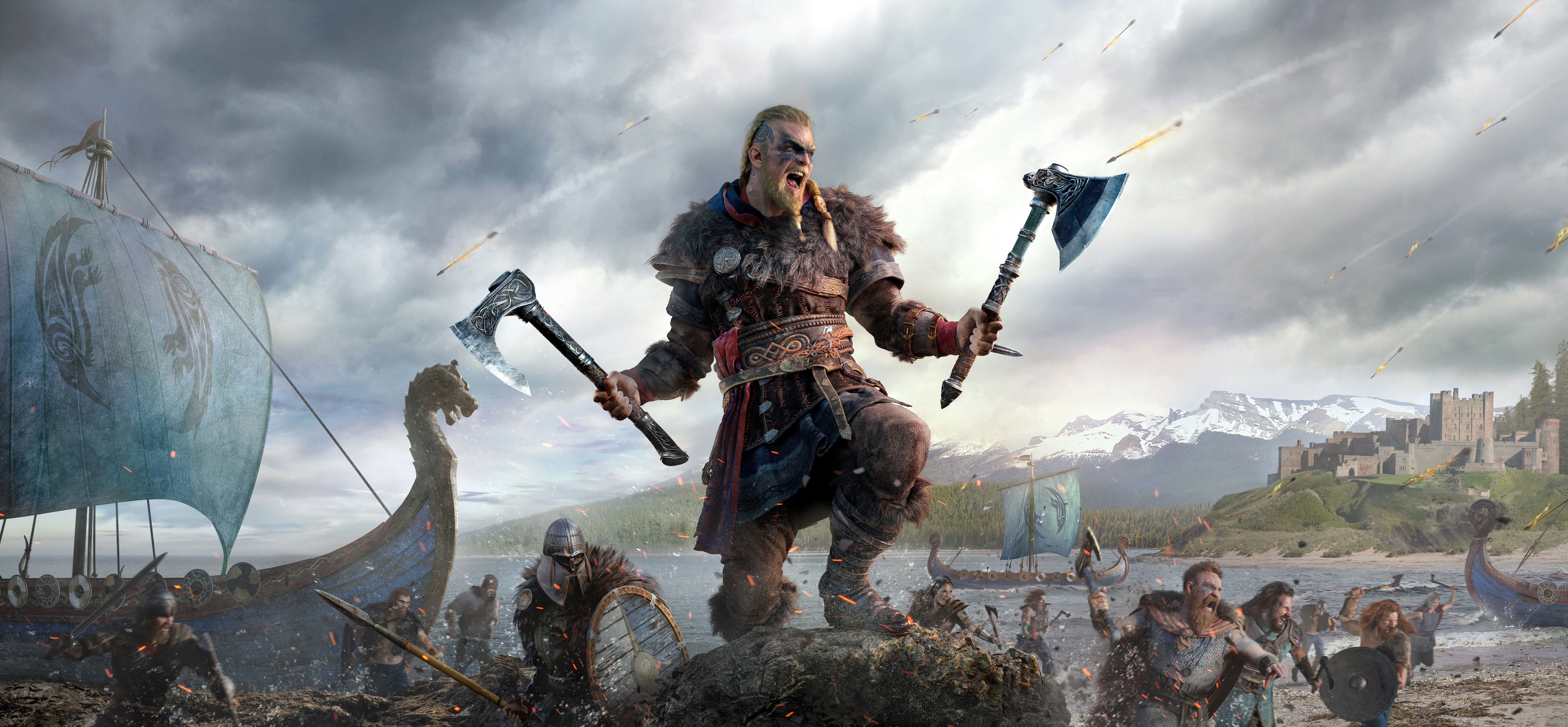 Eivor: Viking Warrior of Valhalla 4K 5K Wallpaper