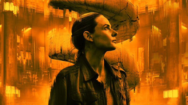 Rebecca Ferguson in Silo's Dystopian Depths 4K 5K 8K Wallpaper