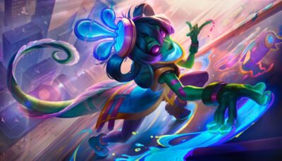 Neeko: Wild Spirit Dance 4K Wallpaper