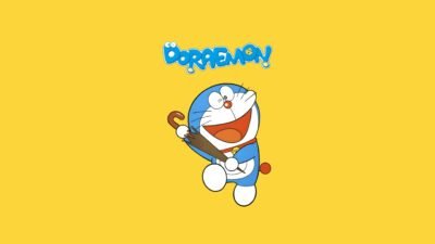 Doraemon: Robotic Buddy's Joy 4K Wallpaper