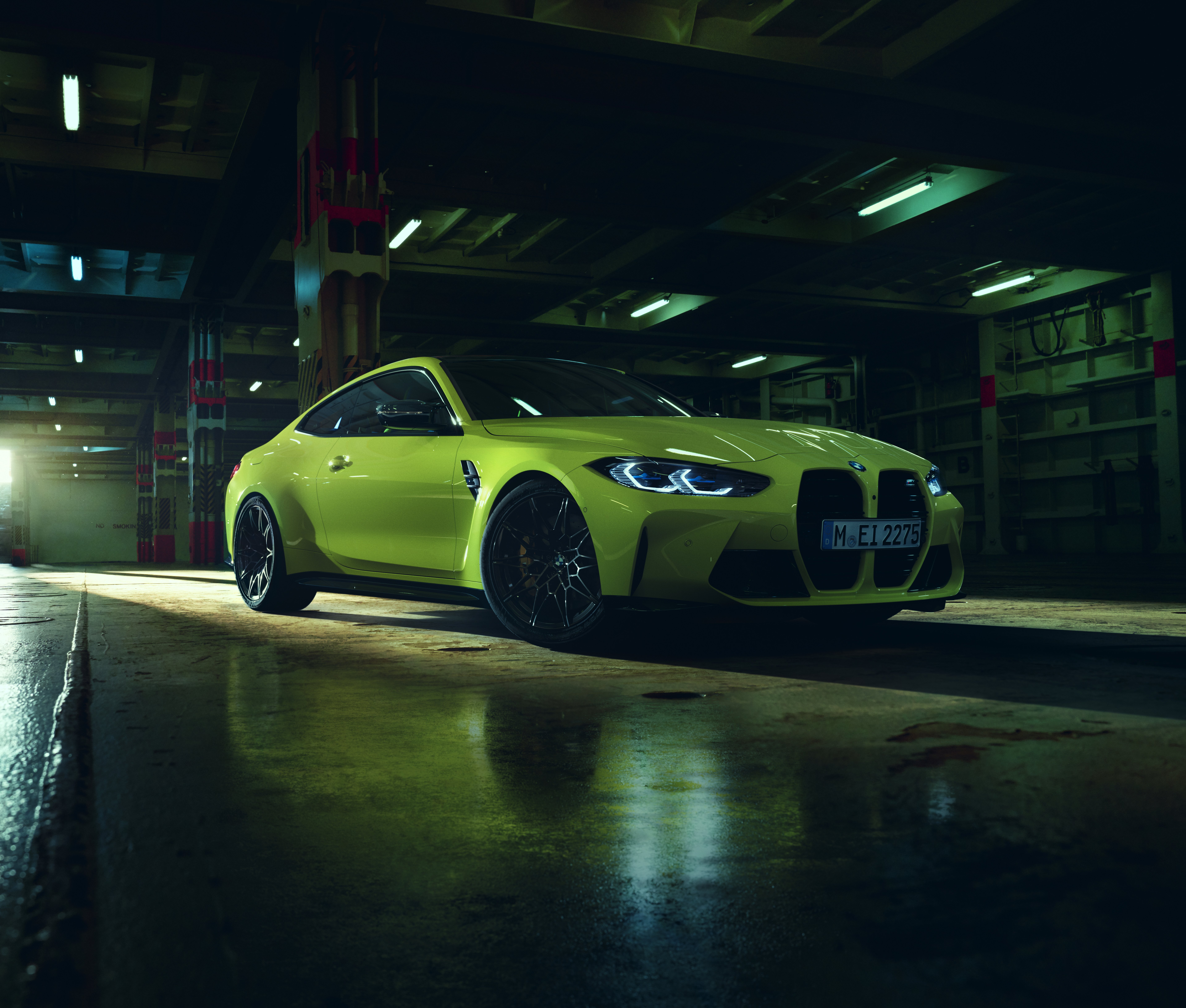 BMW M4 Competition: Alcantara Stealth 4K 5K 8K Wallpaper