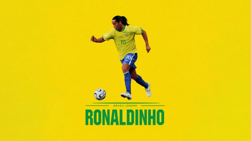Ronaldinho: Magic of Brazilian Football 4K 5K Wallpaper