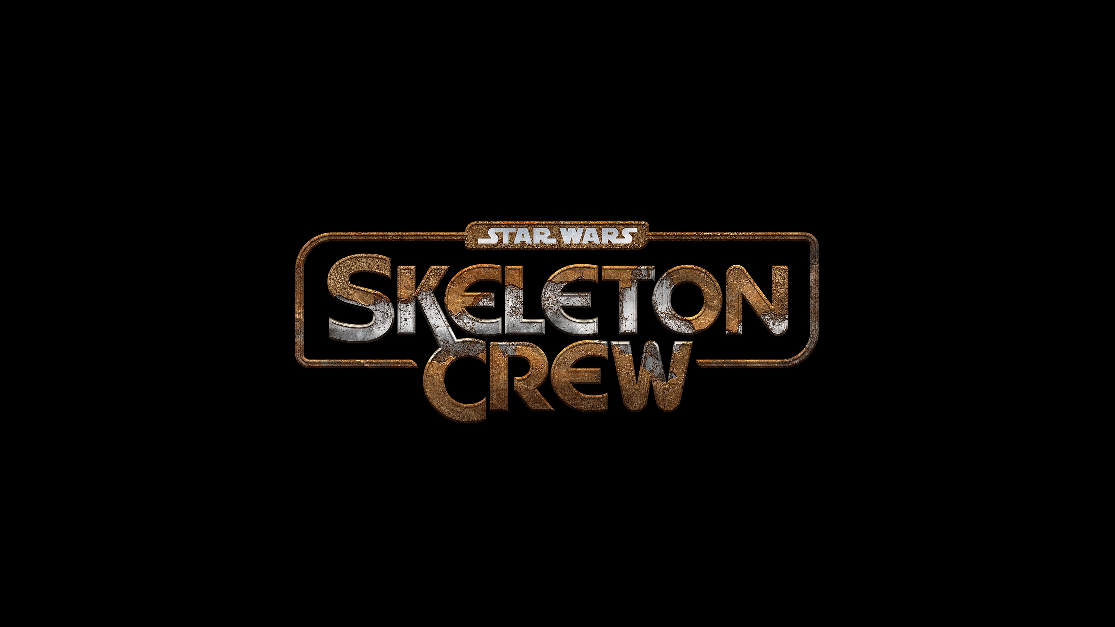 Star Wars: Skeleton Crew Logo Reveal 4K Wallpaper