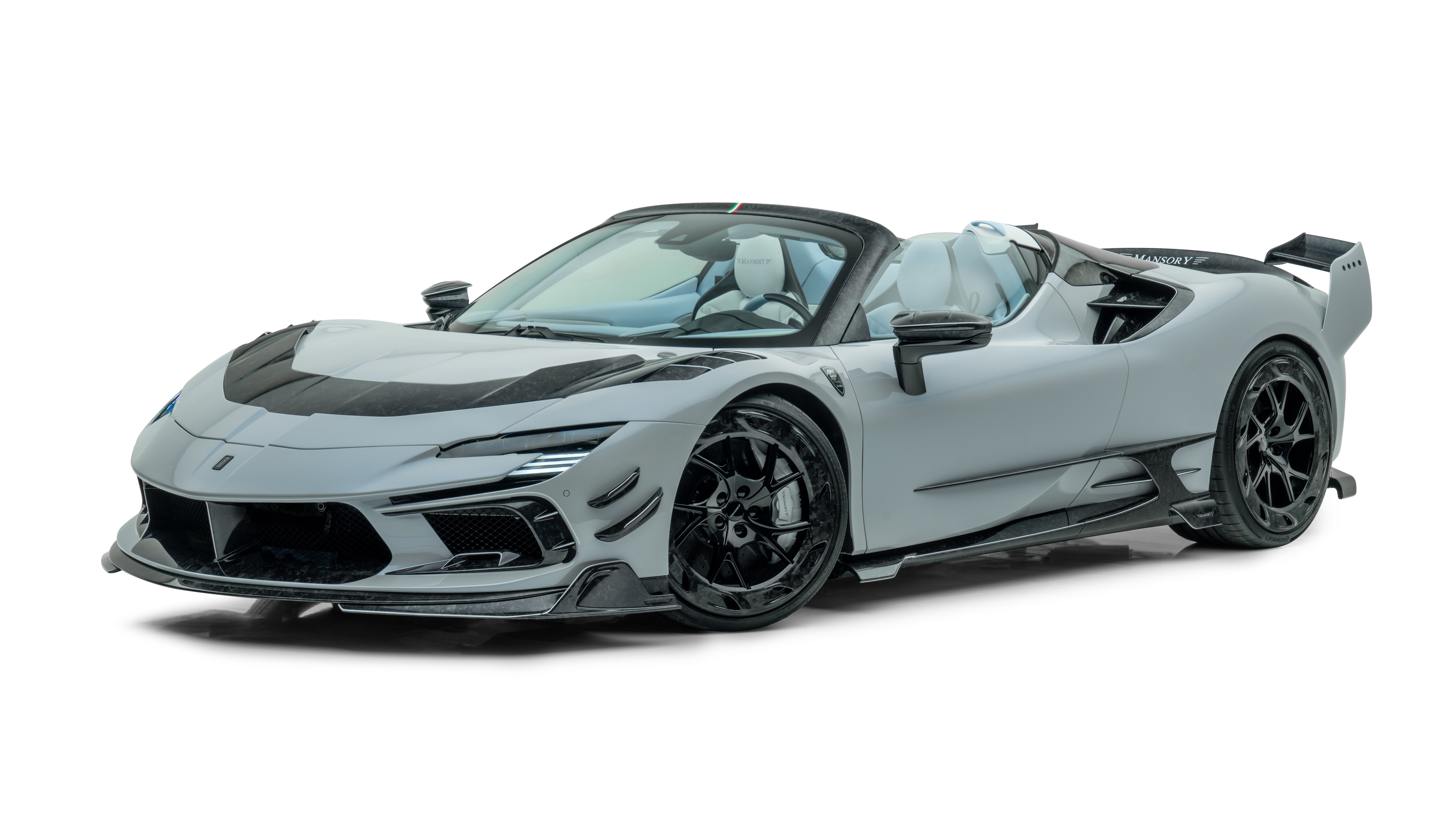 Mansory SF90 Spider: Unleashed Hybrid Power 4K 5K 8K Wallpaper