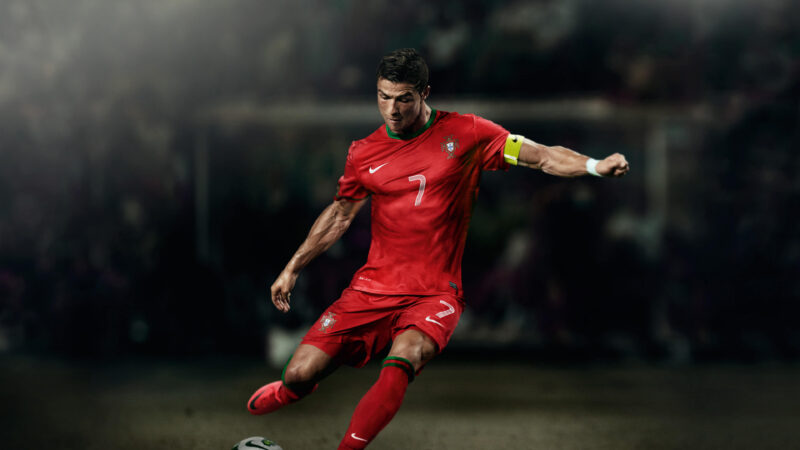 Cristiano Ronaldo: Portugal's Football Maestro 4K Wallpaper