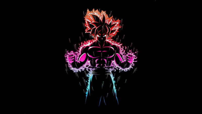 Ultra Instinct Goku: Cosmic Power Unleashed 4K Wallpaper