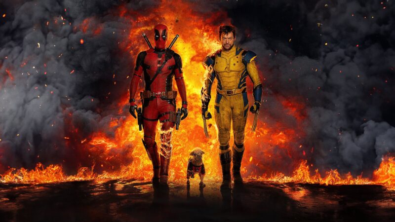 Deadpool & Wolverine: Inferno Unleashed 4K 5K Wallpaper