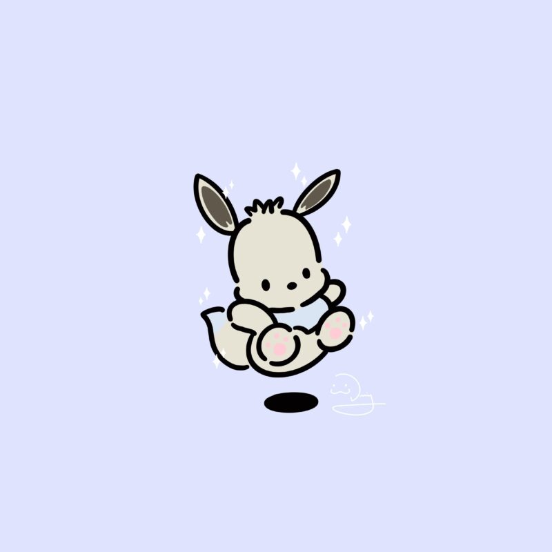 Pochacco: Soft Whispers of Cute 4K Wallpaper
