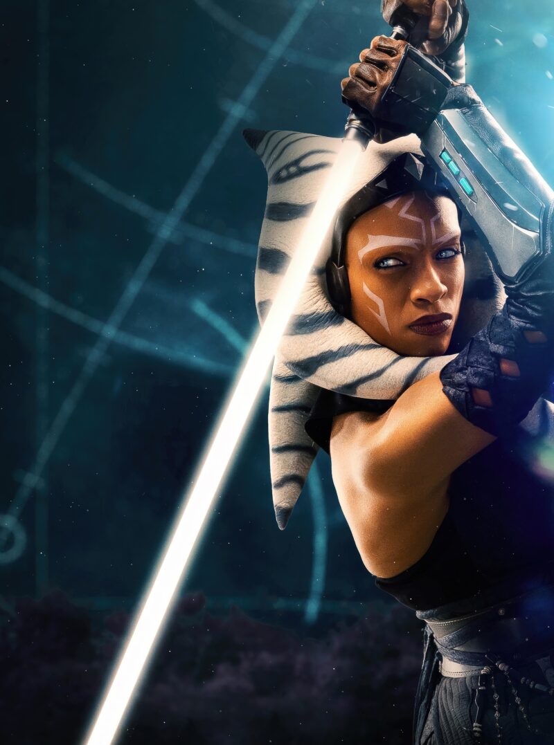 Ahsoka Tano: Rebel's Lightsaber Stance 4K 5K Wallpaper