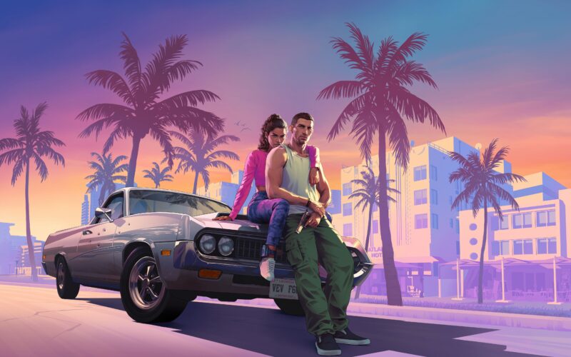 GTA 6: Miami Nights Artwork 4K 5K Wallpaper