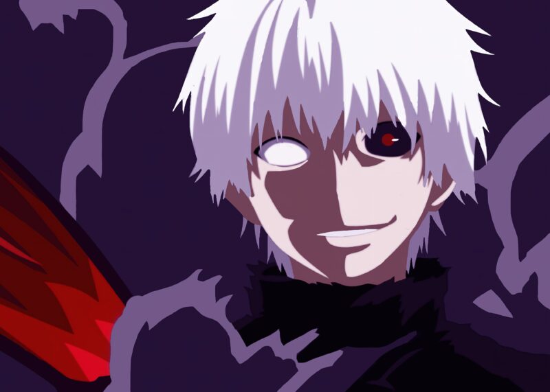 Kaneki: Ghoul's Inner Struggle 4K Wallpaper