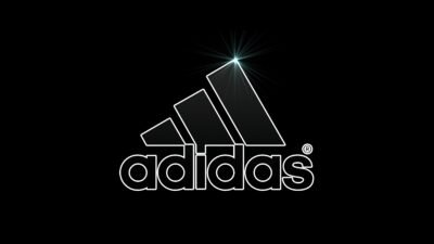Adidas Logo: Sleek Digital Minimalism 4K 5K Wallpaper