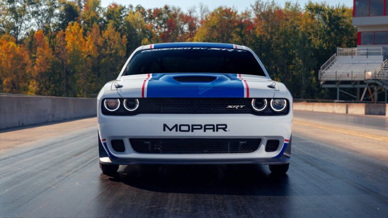 Mopar Challenger Drag Pak: Pure Muscle Power 4K Wallpaper