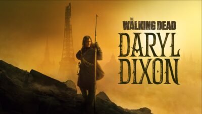 Walking Dead: Daryl's Apocalyptic Journey 4K Wallpaper
