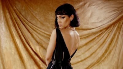 Sofia Boutella: Elegant Noir Photoshoot 4K 5K Wallpaper