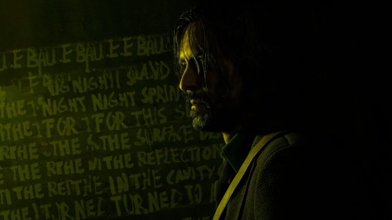 Saga's Shadows: Alan Wake 2 Mystery 4K 5K 8K Wallpaper