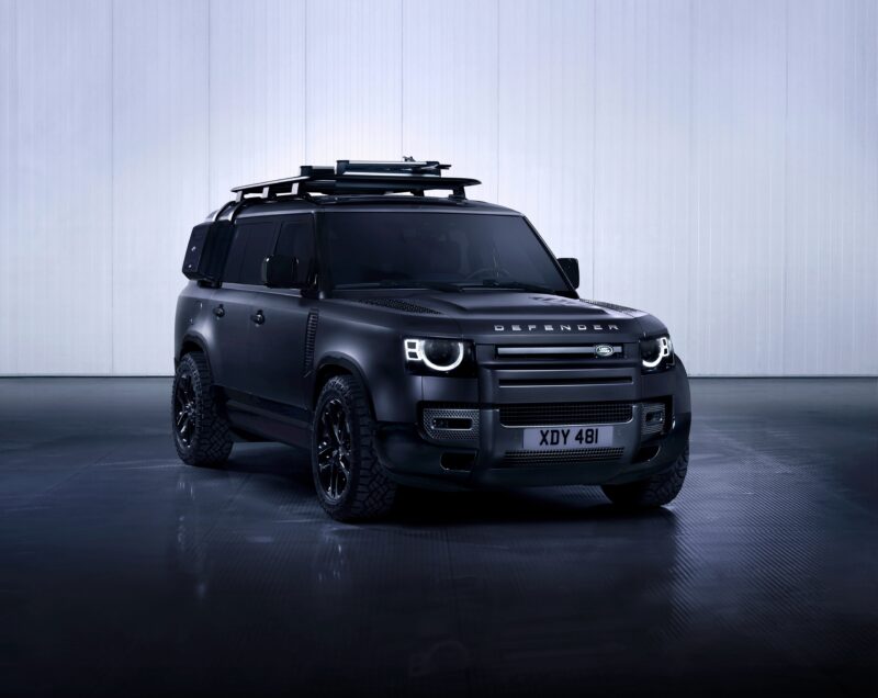 Land Rover Defender 130: Dark Urban Prowler 4K 5K 8K Wallpaper