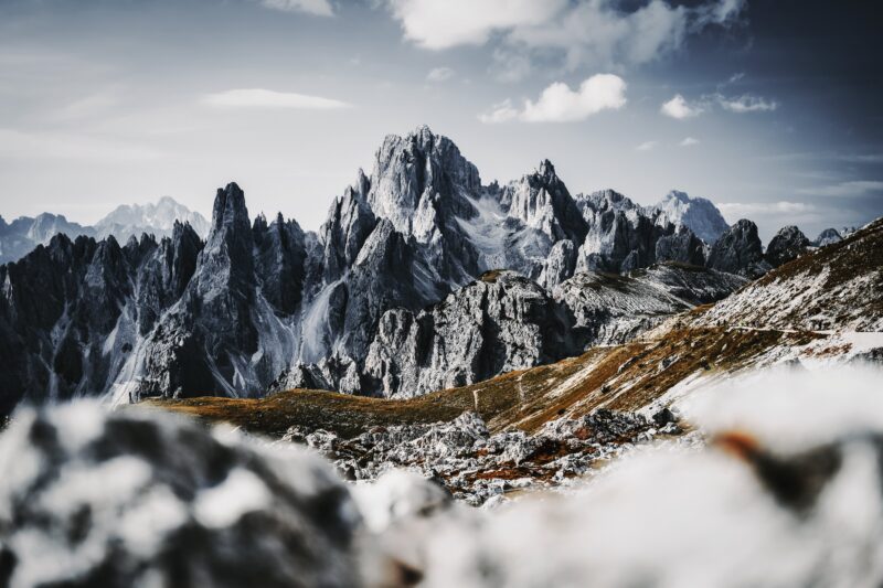 Cadini di Misurina: Rocky Peaks of Dolomites 4K 5K Wallpaper