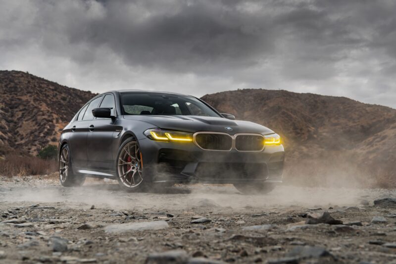 2022 BMW M5 CS: Desert Beast Unleashed 4K 5K 8K Wallpaper