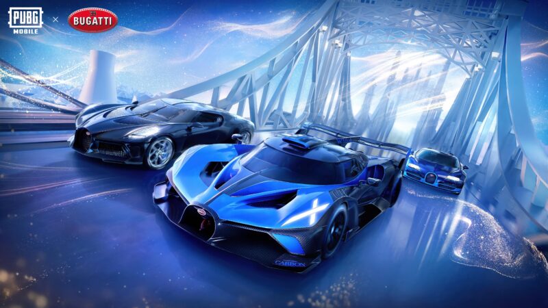 Bugatti Blitz: Racing Legends of PUBG Mobile 4K 5K Wallpaper