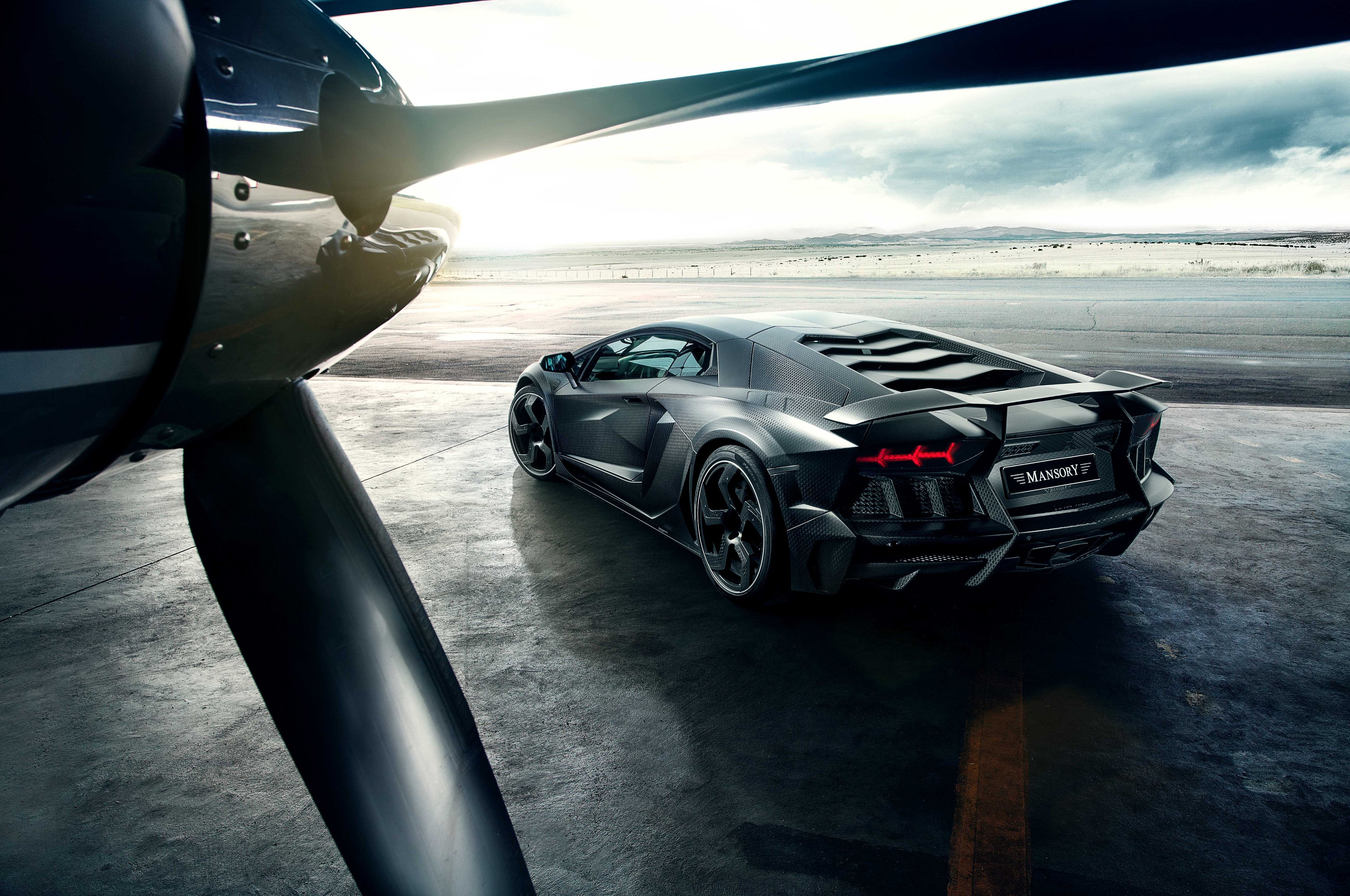 Mansory Aventador: Carbon Fiber Beast 4K Wallpaper