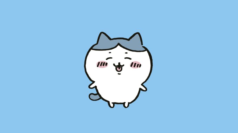 Hachiware: Smol & Adorable Chiikawa Charm 4K 5K Wallpaper