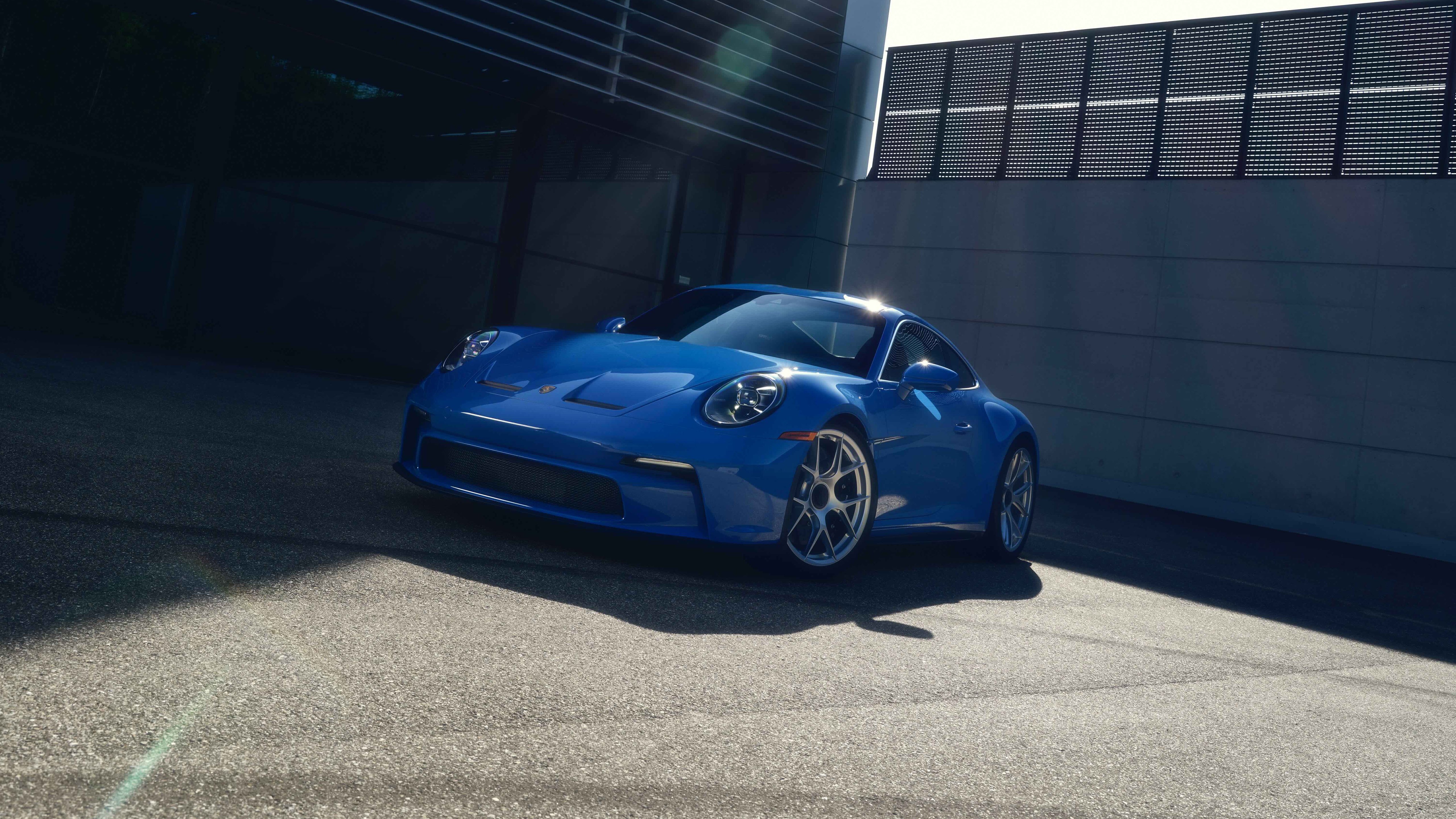 2024 Porsche 911: Pure Performance Blue 4K 5K Wallpaper