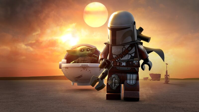 Mandalorian & Grogu: Star Wars Saga Epic 4K Wallpaper