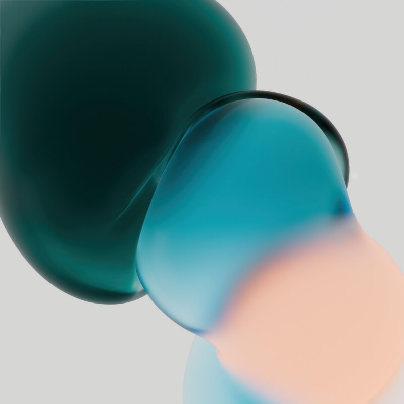 Fluid Gradient Spheres 4K 5K Wallpaper