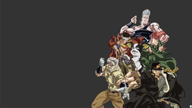 Stardust Crusaders: Bizarre Heroes Unite 4K Wallpaper