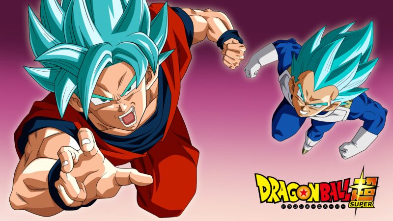 Dragon Ball: Blue Power Showdown 4K 5K Wallpaper