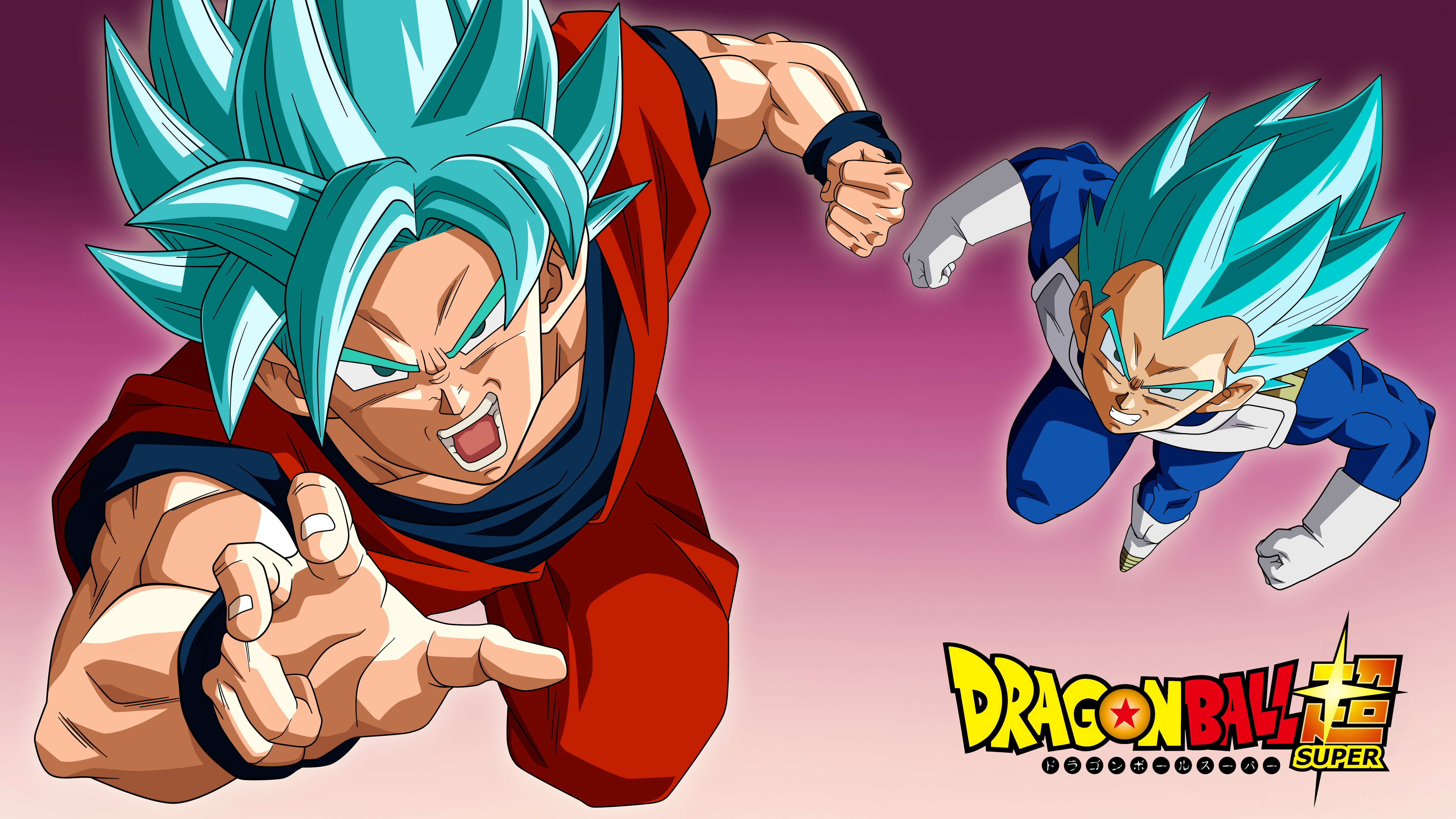 Dragon Ball: Blue Power Showdown 4K 5K Wallpaper