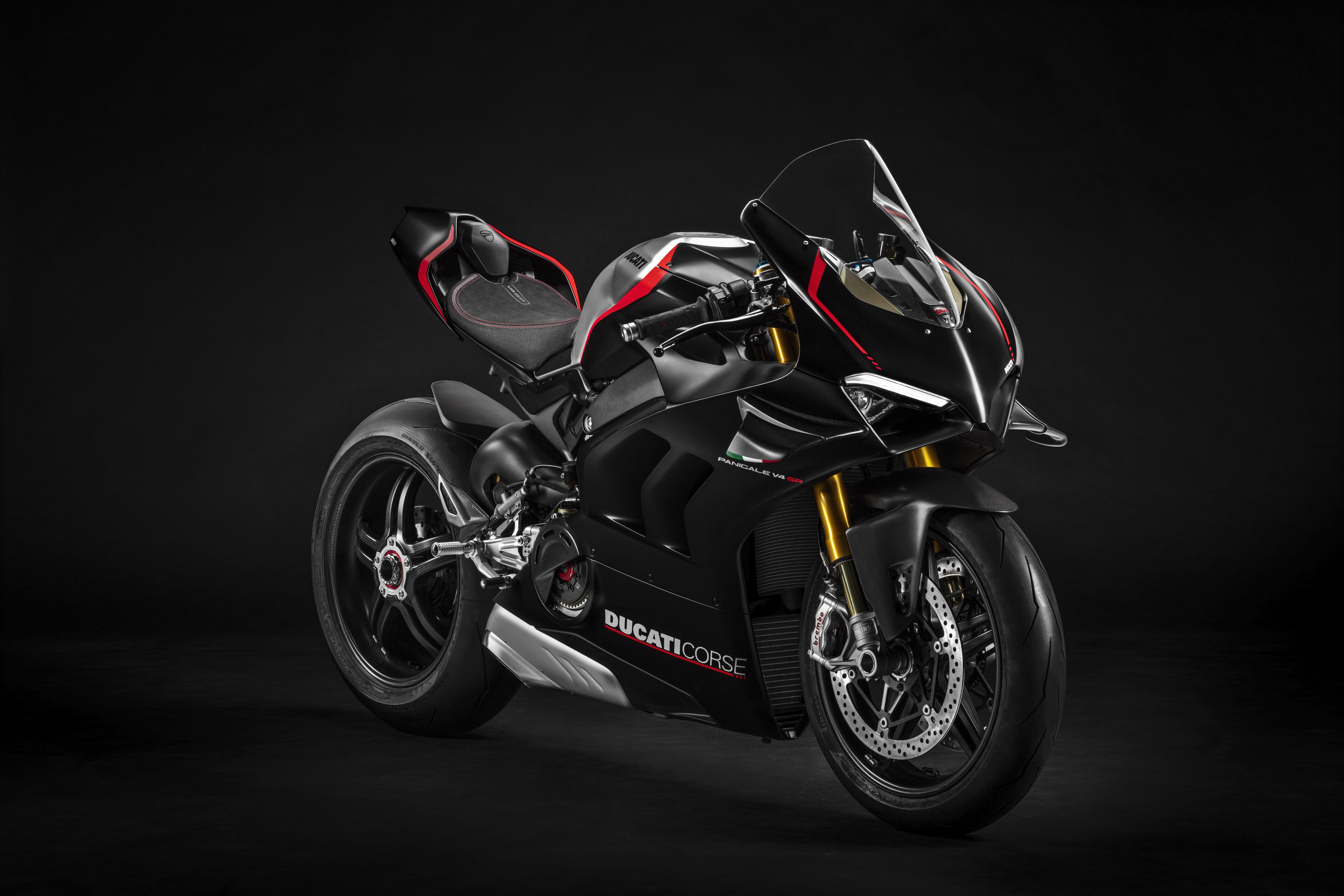 Ducati Panigale V4 SP: Dark Speed Machine 4K 5K 8K Wallpaper