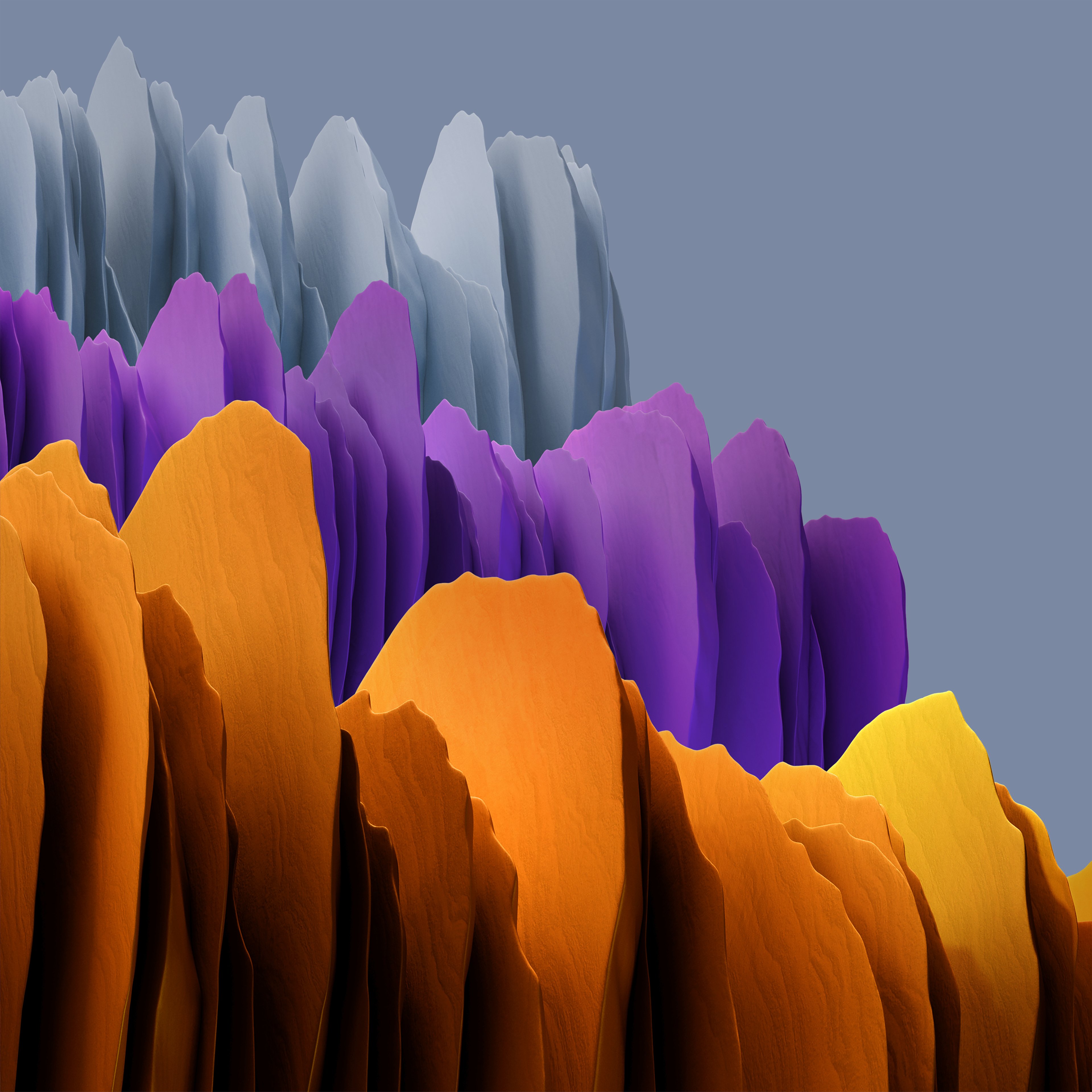 Samsung Galaxy Tab S7 Abstract Wave 4K Wallpaper