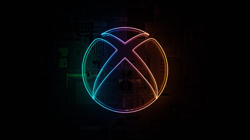 Neon Xbox Glow 4K Wallpaper