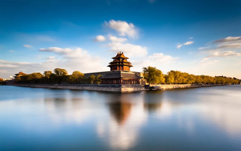 Beijing's Forbidden City: Imperial Reflections 4K Wallpaper