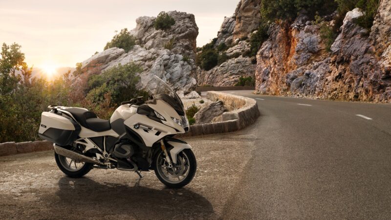 BMW R 1250 RT: Mountain Road Touring Glory 4K 5K Wallpaper